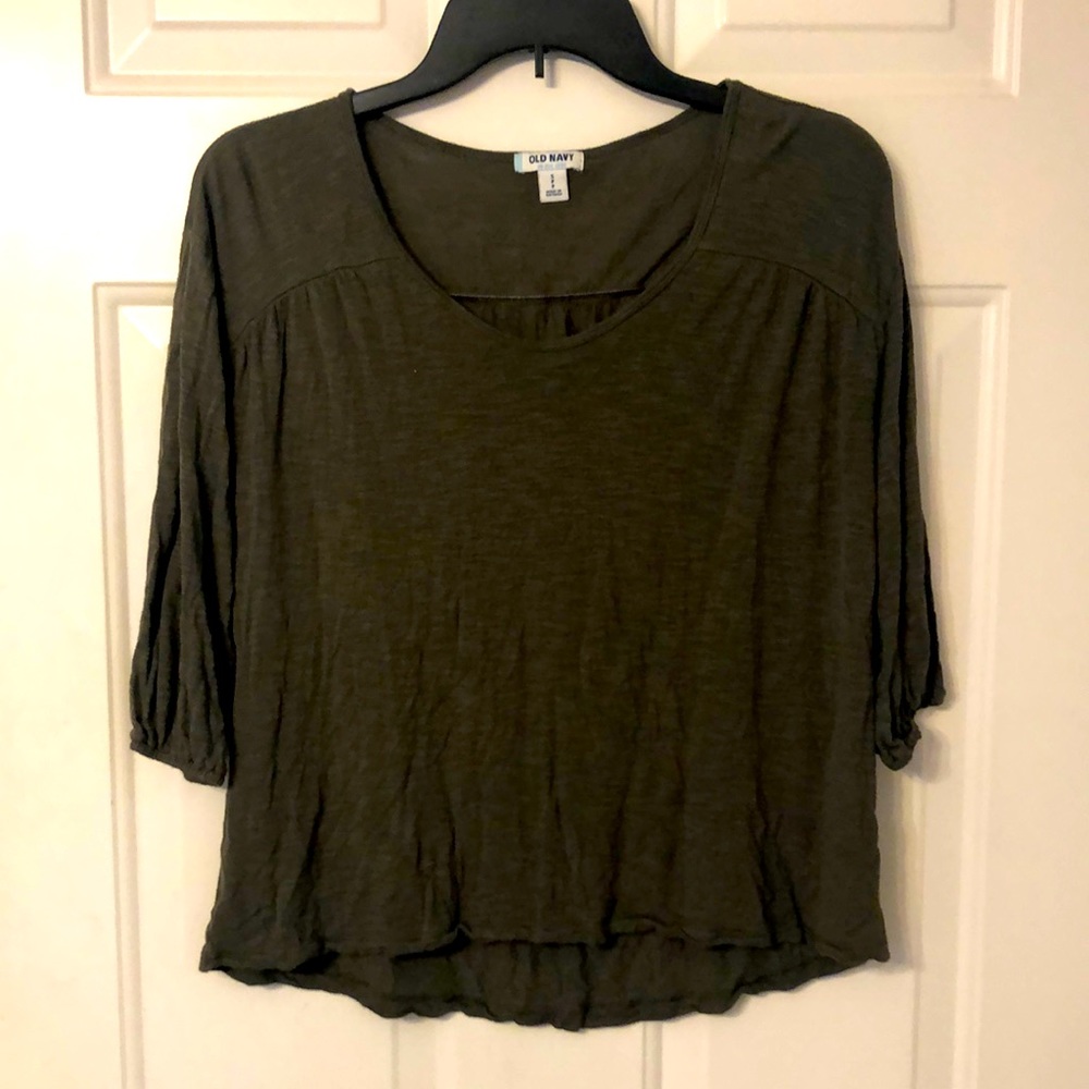 Dark green Old Navy women’s top, size S